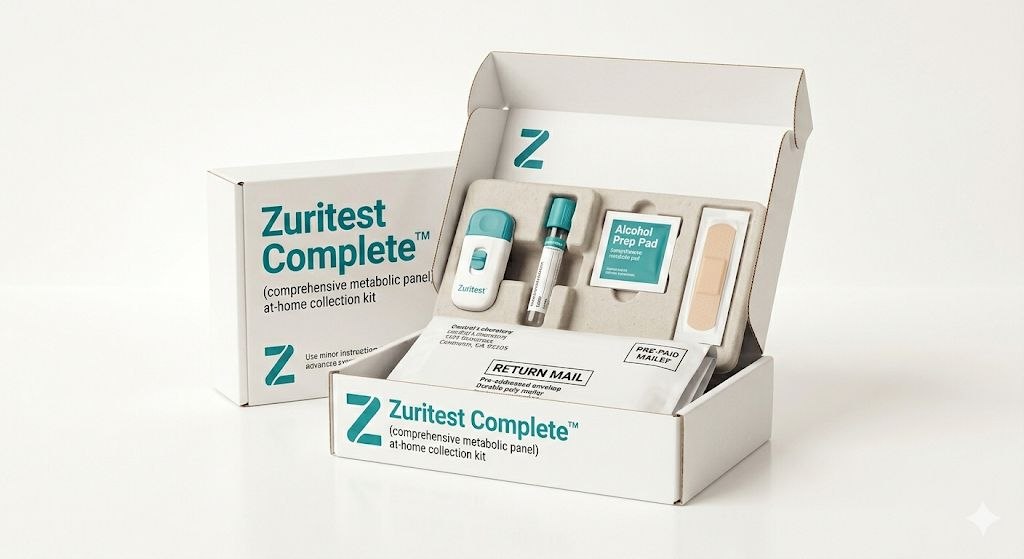 Zuritest Complete at-home kit